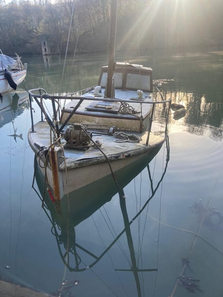 Abandoned boats at the Creekside Boatyard on the River Dart. Photo released December 31 2024. Prince William's Duchy of Cornwall estate has agreed to help remove some of the hundreds of old boats abandoned on rivers and harbours in the west country. Hundreds of hulks - abandoned sailing and motor vessels -  litter the rivers of Devon and Cornwall with 100 on the River Dart alone. Now the Duchy has agreed to remove a small number of boats on the River Avon between Aveton Gifford and Bigbury in Devon following complaints from locals.The Duchy owns the riverbed on the River Avon and said it was "working in conjunction with our moorings manager to deal with a small number of abandoned boats".
