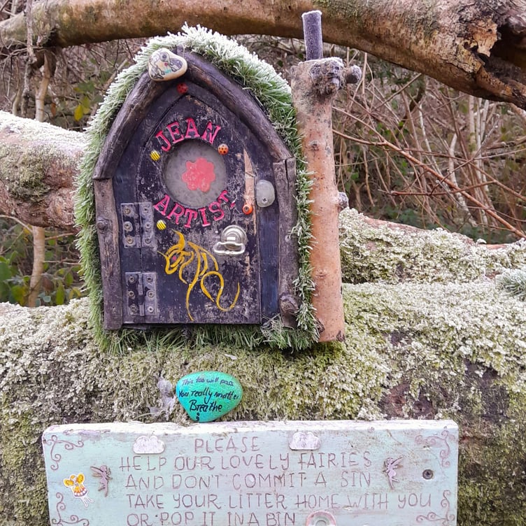 A fairy house at Coosebean