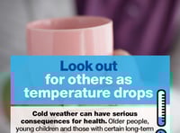 Cold weather health alert issued for South West