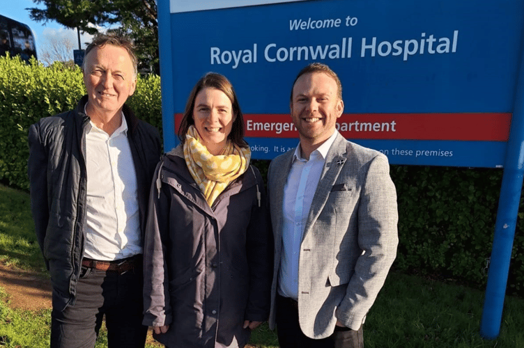 Andrew George Royal Cornwall Hospital