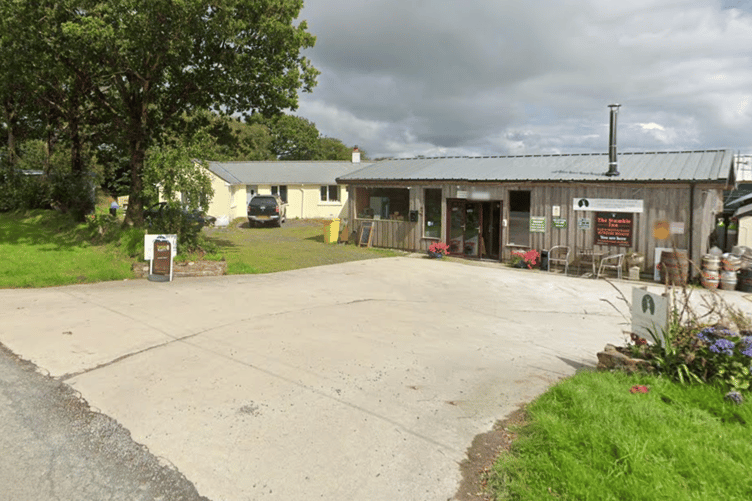 The entrance to the site at Boyton, near Launceston (Picture: Google)