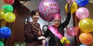 100-year Mary celebrates being Queen for the day 