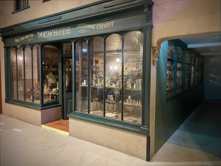 The Victorian Village was a major part of the attractions at Flambards Theme Park