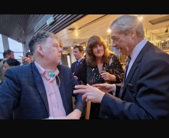 Nigel Farage pays tribute after sudden death of Reform UK councillor