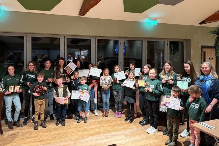 Lamerton Pony Club Awards Evening