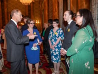 Teenager meets Duke of Edinburgh after winning innovation prize 