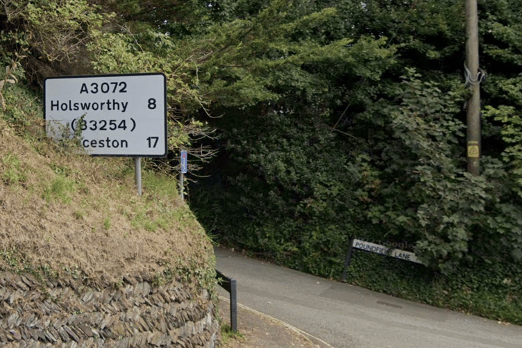 The junction at Poundfield Lane from Hospital Road in Stratton where the access to the proposed property would be located. (Picture: Google)