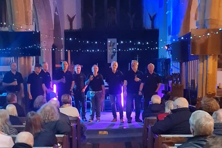 THE Wasson shanty group led the Trelawney Shout at St Mary's Church
