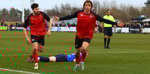 Harvey at the double as Truro remain third 