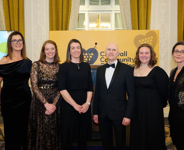 Gala dinner raises £150,000 for the Cornwall Community Foundation 