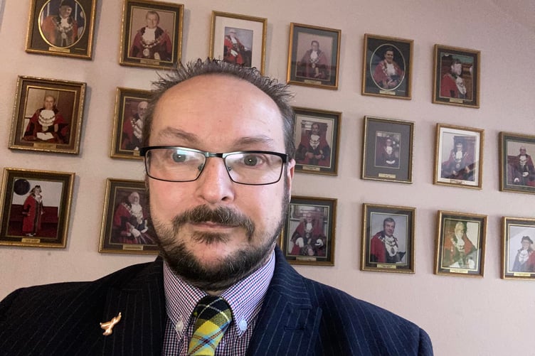 Cllr Andy Coppin, former mayor of Bodmin (Picture: Cllr Andy Coppin)