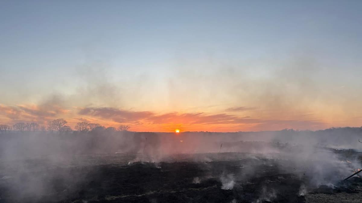 Holsworthy fire crews help extinguish 200 metre fire on farm land ...