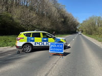 Serious A39 crash closes road