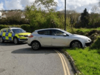 Driver arrested in Bodmin for drink-driving crash