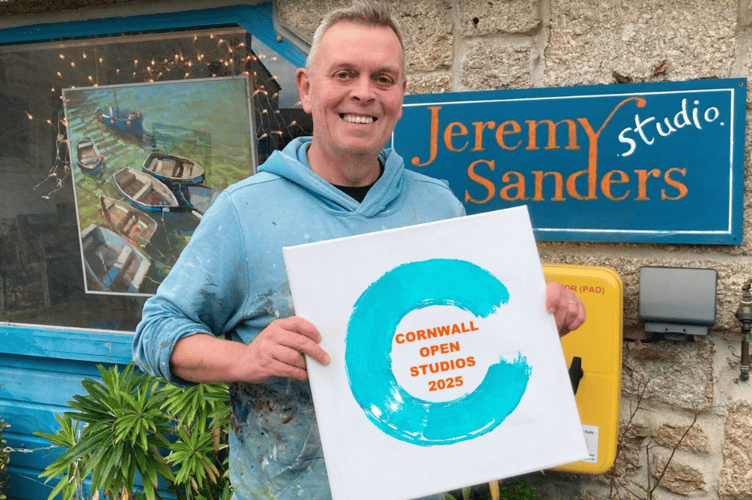 Jeremy Sanders, founder of Cornwall Open Studios.