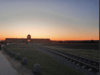 Students flown to Auschwitz for moving educational visit