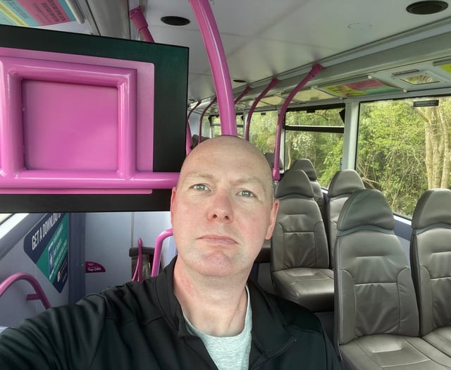 Cornwall trip inspires journey across Britain on local buses