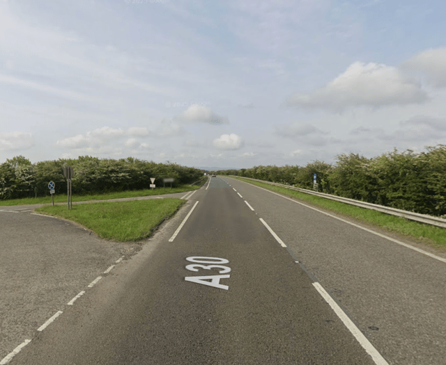 Police quick to react as metal box reported on A30 near Bodmin