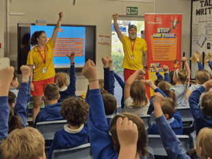 Children educated from 'Meet the Lifeguards' programme