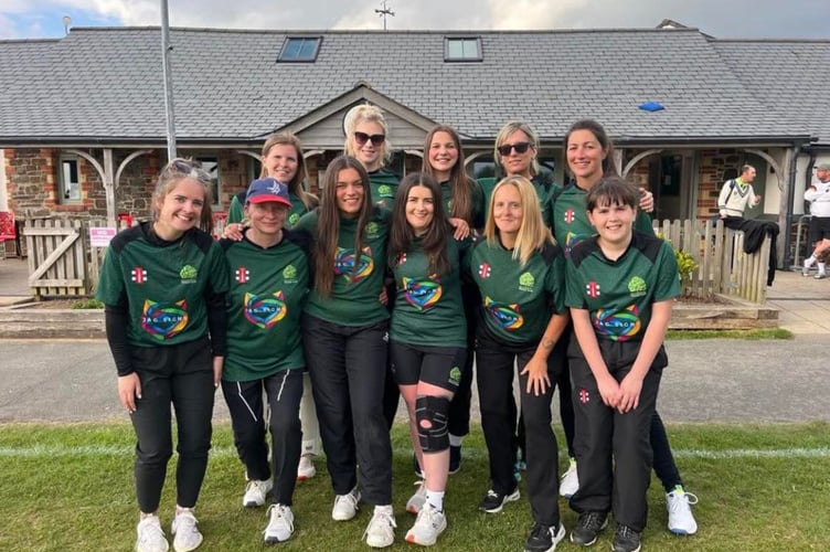 Holsworthy Ladies Cricket Team.