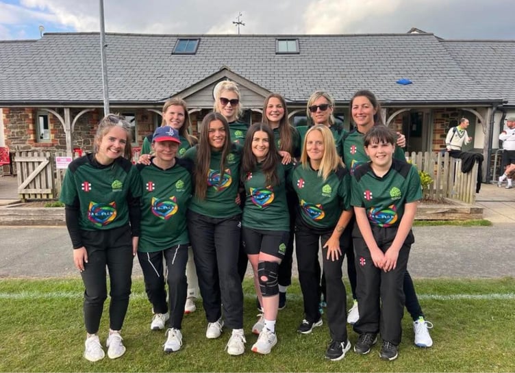 Holsworthy Ladies Cricket Team.