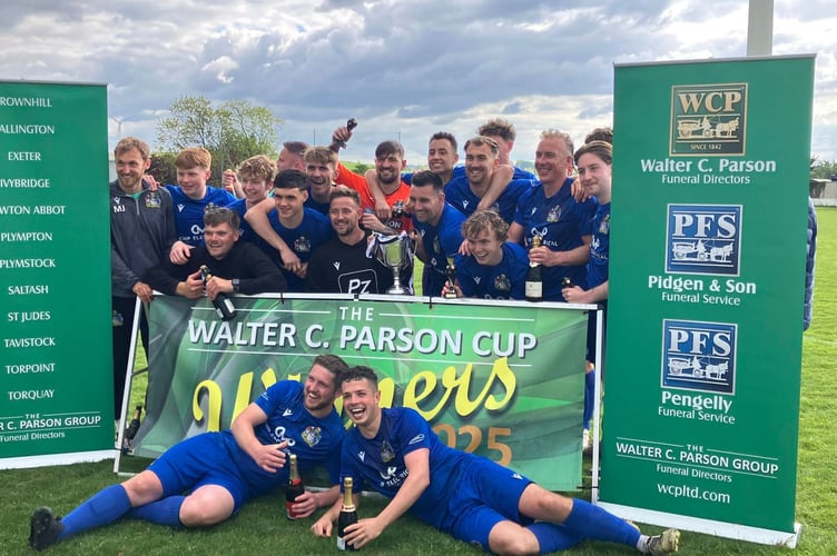 Penzance League Cup win.