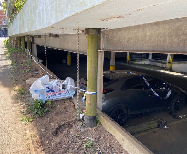 Council announce car park's reopening following car crash