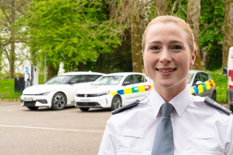 Holsworthy’s new TSSO is 28-year-old former paramedic and former on-call firefighter Chloe Townsend (Picture: Office of the Police and Crime Commissioner)