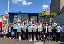 Launceston bus shelter transformed by students' artwork