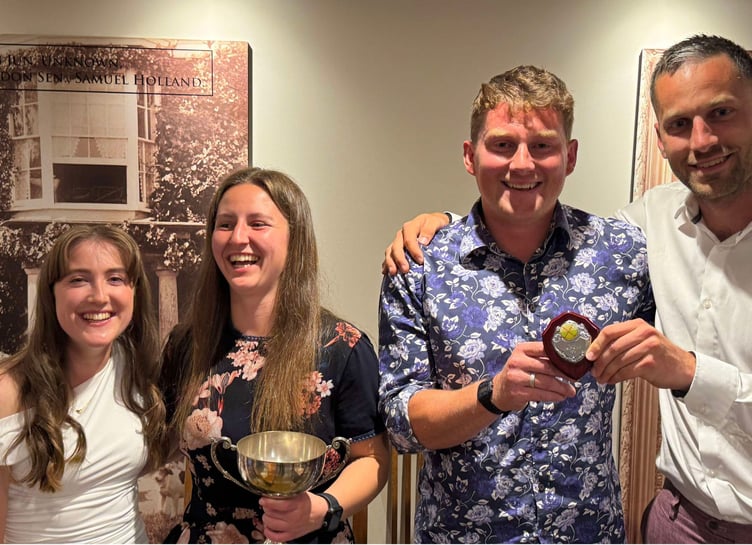 Bude Hockey Club, Hannah Maloney and Henry Gwynn-Thomas.