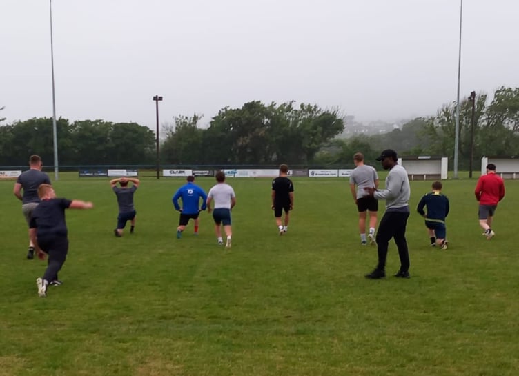 Bude Town pre-season.