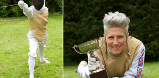 'Bond girl' returns from retirement to win national title