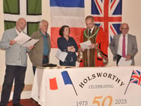 Towns mark fifty years of friendship