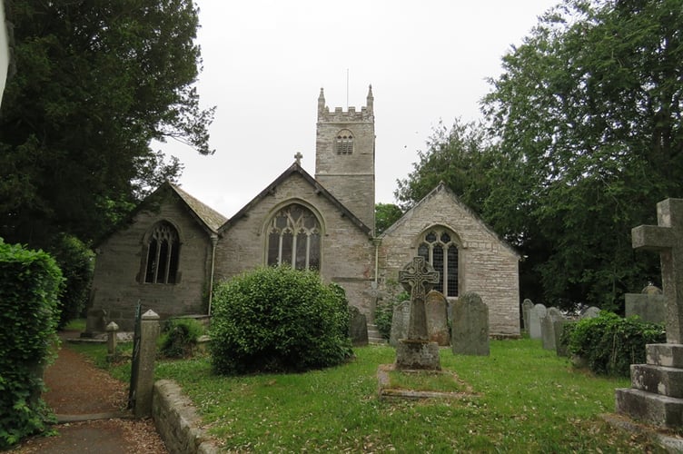 St Tudy Church.