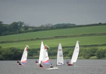 Winds make life difficult for sailors at Upper Tamar Lake