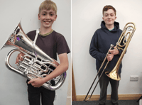 Generous donation secures new instruments for town band