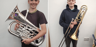 Generous donation secures new instruments for town band