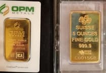 Police appeal for information after gold and silver bars theft