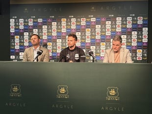 Parkinson describes takeover talks at Home Park as 'speculation'