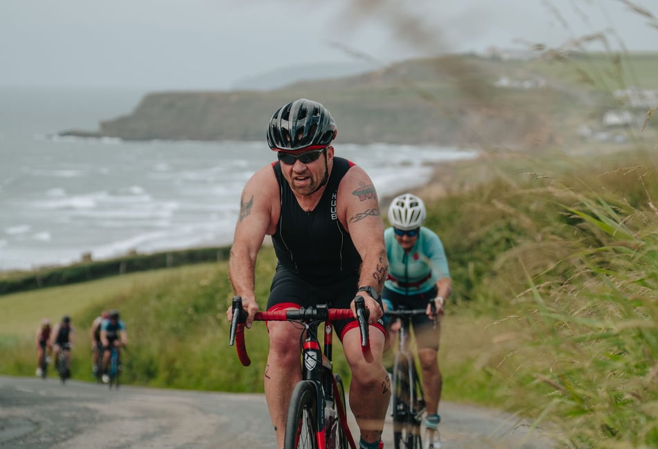 Record numbers of teams compete at Bude triathlon