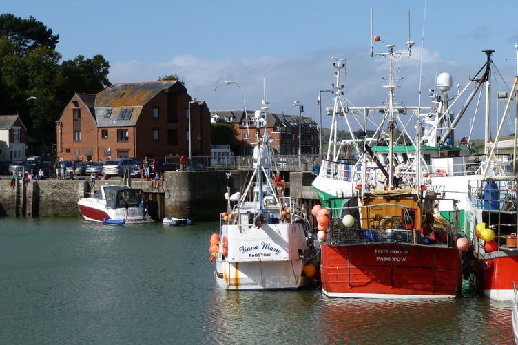The picturesque fishing harbour at Padstow on the Camel estuary. Picture: Andrew Townsend