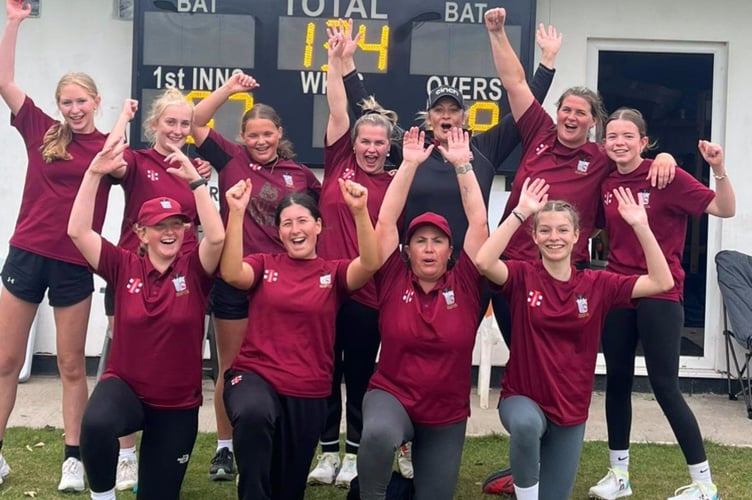 Werrington CC Ladies.