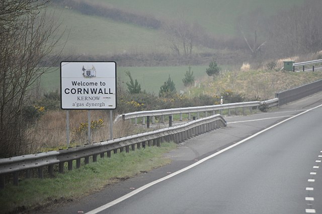 A30 Cornwall Sign