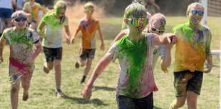 Primary school colour run puts the fun in fundraising