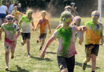 Primary school colour run puts the fun in fundraising