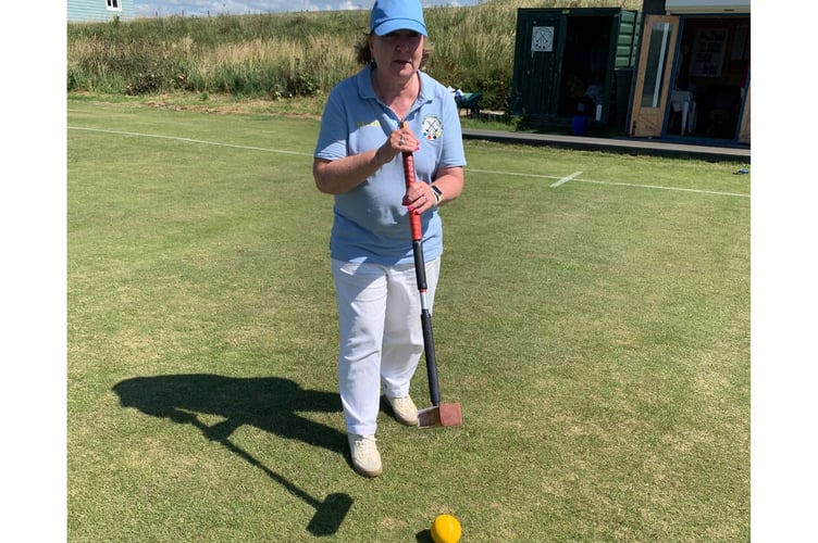 Helen North, Bude Croquet Club.