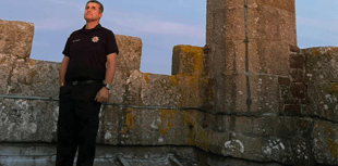 Firefighter honoured after 30 year service