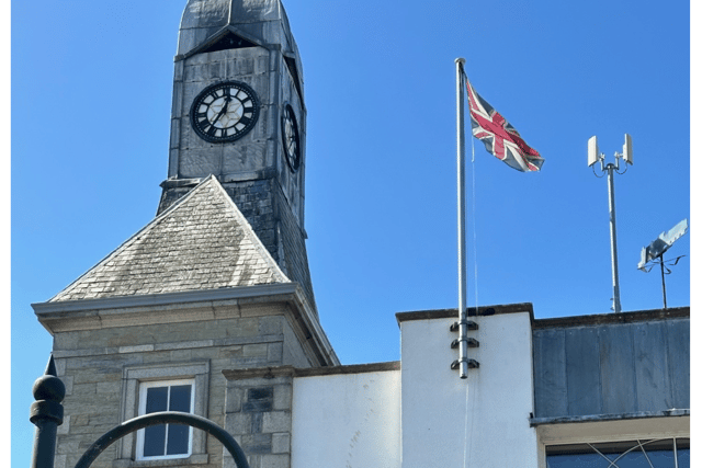 Wadebridge clock's 19th-century repair