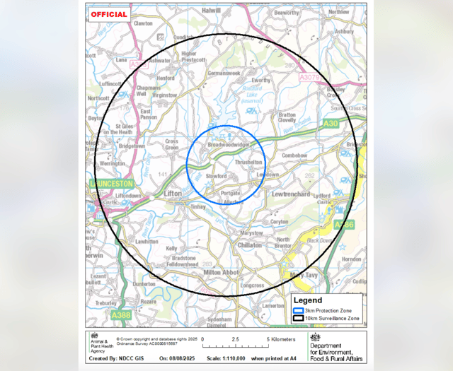 Avian flu warning issued in North Cornwall and West Devon