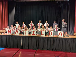 Students transform town hall for Matilda performance